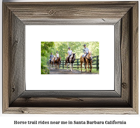 horse trail rides near me in Santa Barbara, California